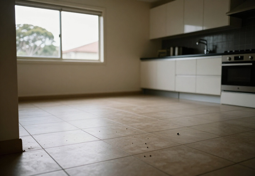 Cockroach-free kitchen in St Marys after treatment